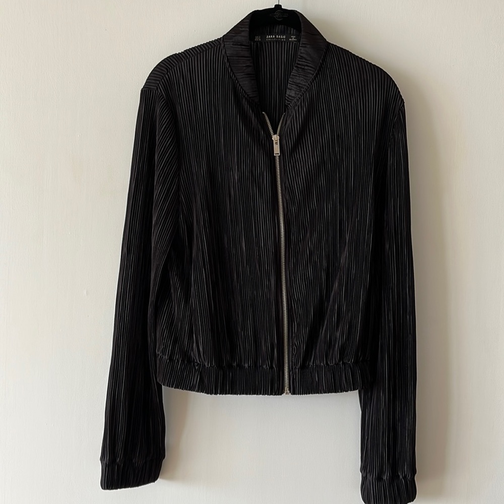 Zara Basic Zip Up Jacket